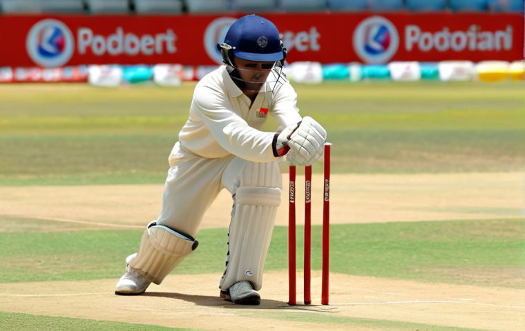 **Image:** A person wearing a helmet while playing cricket, emphasizing protection of the nose. The scene should convey safety and prevention of nasal fractures.
