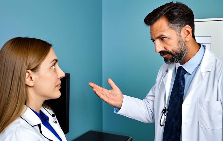 어지럼증과 이석증의 차이 - Businesswoman in Office**

"A professional businesswoman in a modest business suit, sitting at a des...